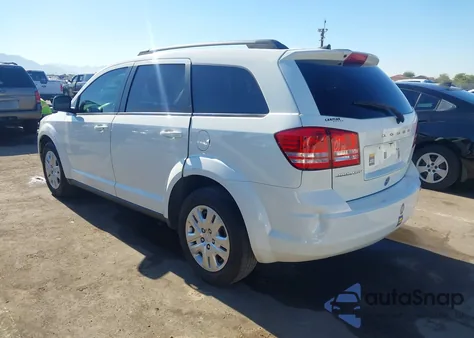 2018 Dodge Journey Se from USA, damaged, VIN 3C4PDCAB4JT443230